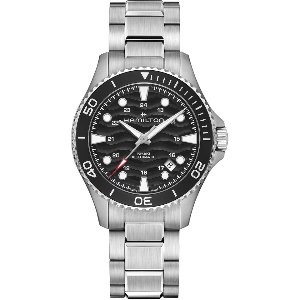 Hamilton Men's Khaki Navy Scuba Automatic Black Dial 40mm Watch