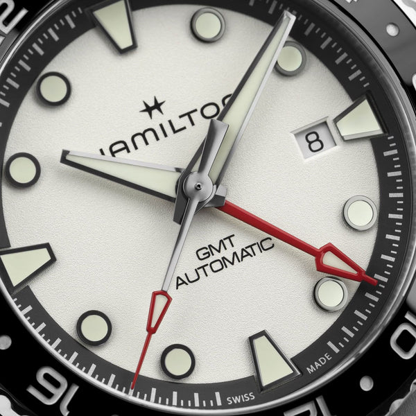 Hamilton Men's Khaki Navy Scuba Automatic GMT 43mm Watch