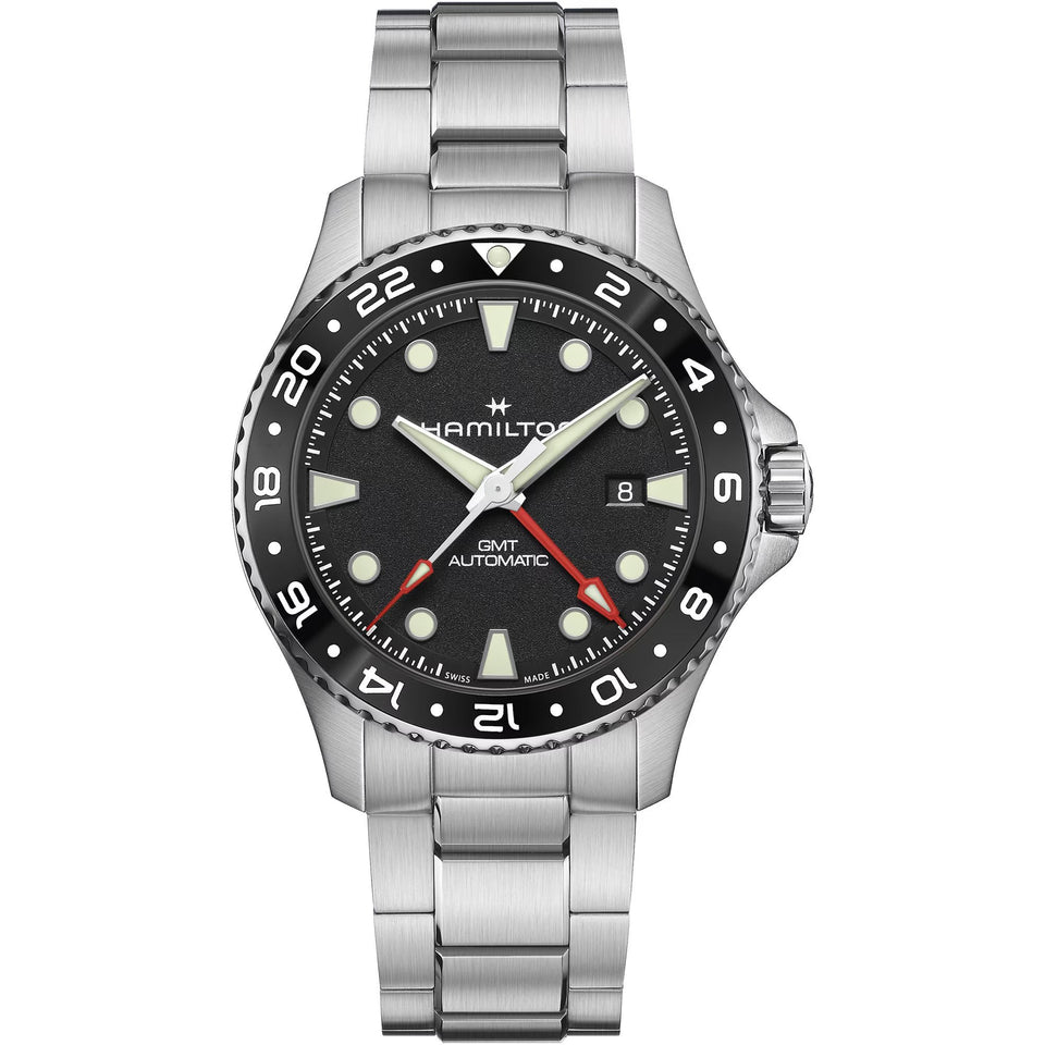 Hamilton Men's Khaki Navy Scuba Automatic GMT 43mm Watch