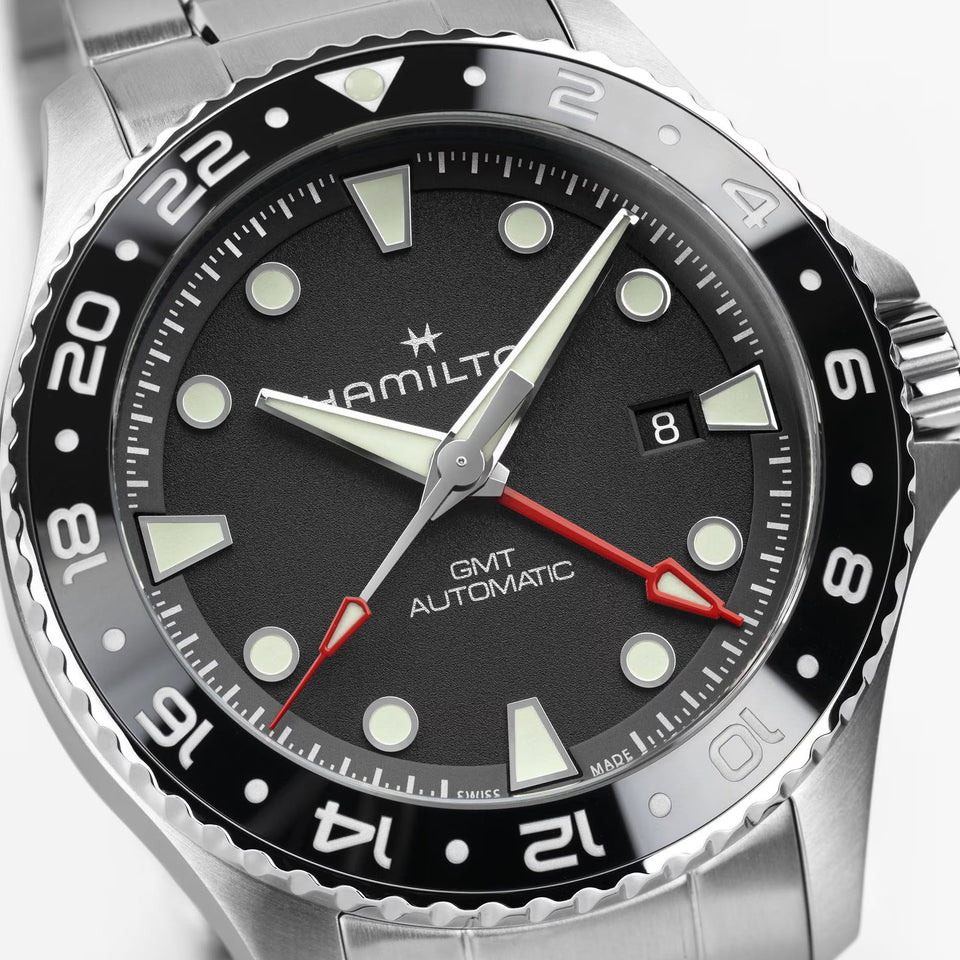 Hamilton Men's Khaki Navy Scuba Automatic GMT 43mm Watch