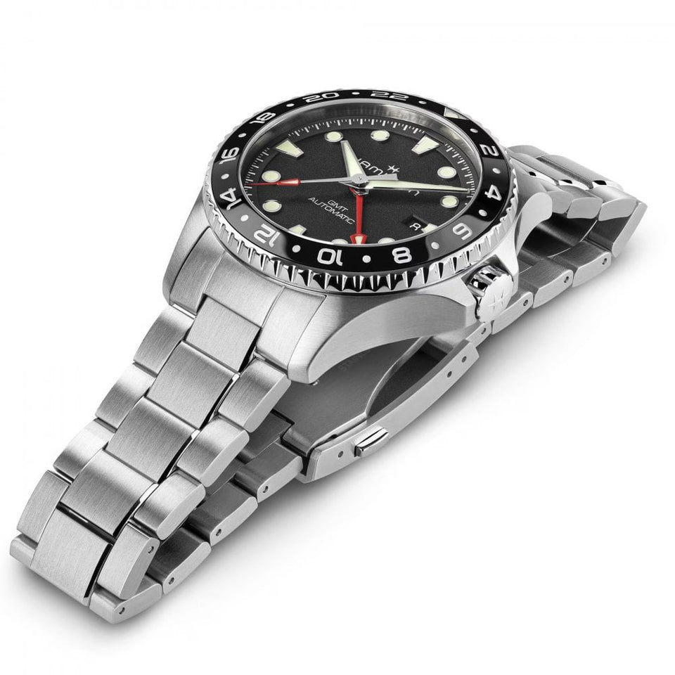 Hamilton Men's Khaki Navy Scuba Automatic GMT 43mm Watch