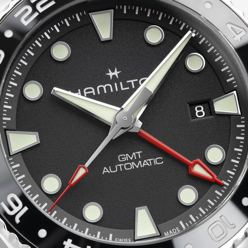 Hamilton Men's Khaki Navy Scuba Automatic GMT 43mm Watch