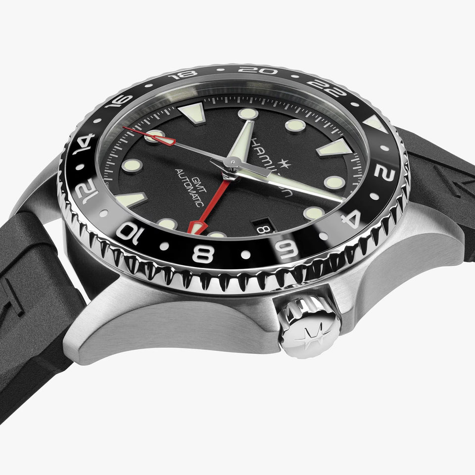 Hamilton Men's Khaki Navy Scuba Automatic GMT 43mm Watch