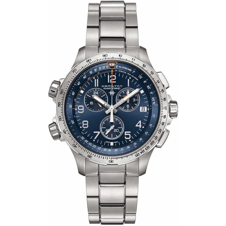 Hamilton Men's Khaki X-Wind Chronograph Bracelet Watch