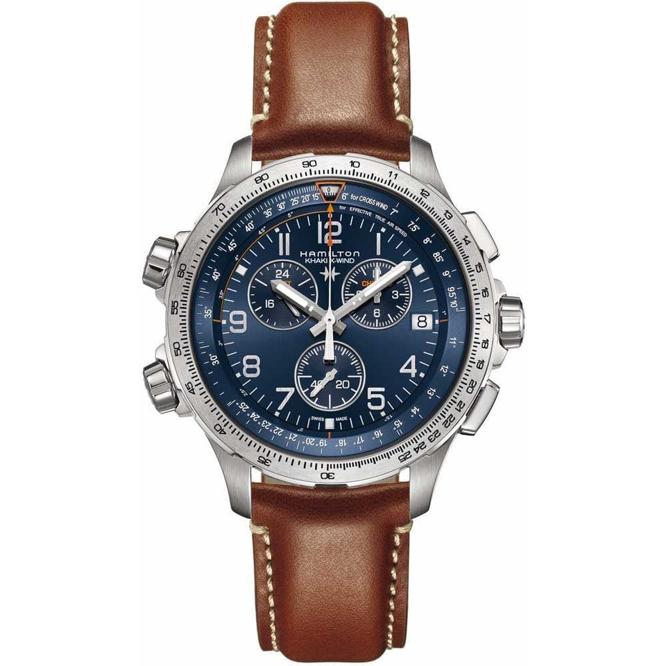 Hamilton Men's Khaki X-Wind Quartz Chronograph Watch