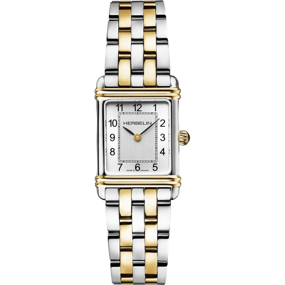 Herbelin Ladies ART DECO 20mm Two Tone Bracelet Watch
