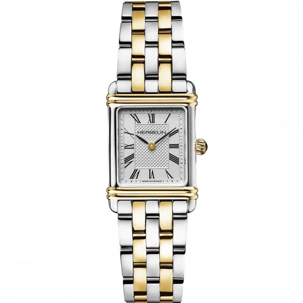 Herbelin Ladies ART DECO Two Tone 20mm Quartz Watch