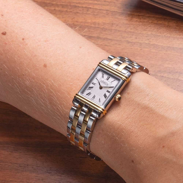 Herbelin Ladies ART DECO Two Tone 20mm Quartz Watch