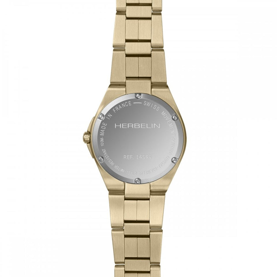 Herbelin Ladies CAP CAMARAT 33mm Gold Plated Bracelet Watch