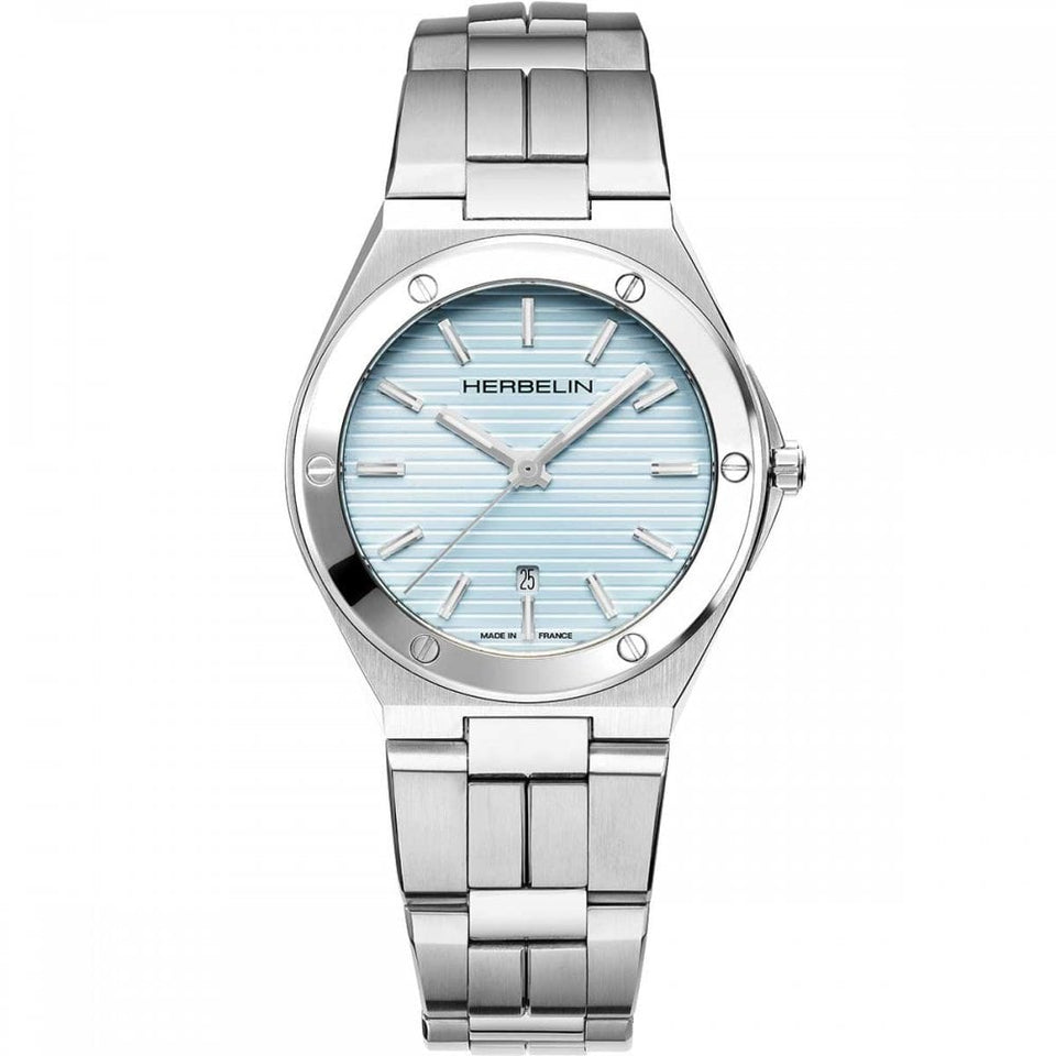 Herbelin Ladies CAP CAMARAT Icy Blue 33mm Bracelelt Watch