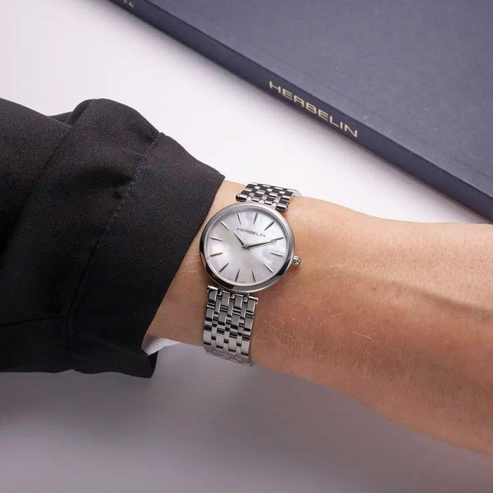 Herbelin Ladies EPSILON Mother Of Pearl Bracelet Watch