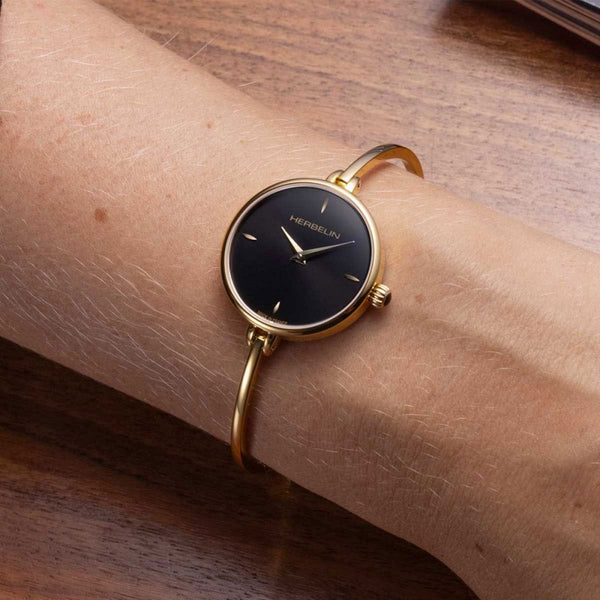 Herbelin Ladies FIL Gold PVD Bangle Watch