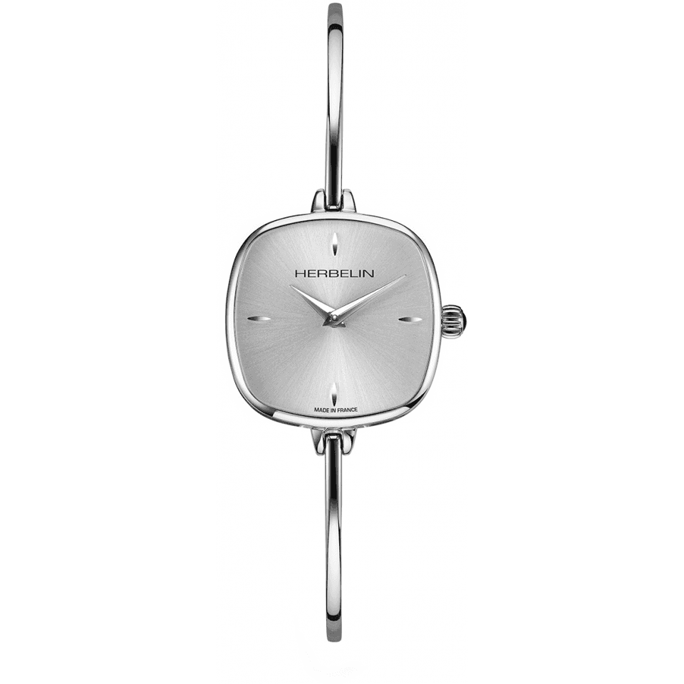 Herbelin Ladies FIL Silver Dial Stainless Steel Bracelet