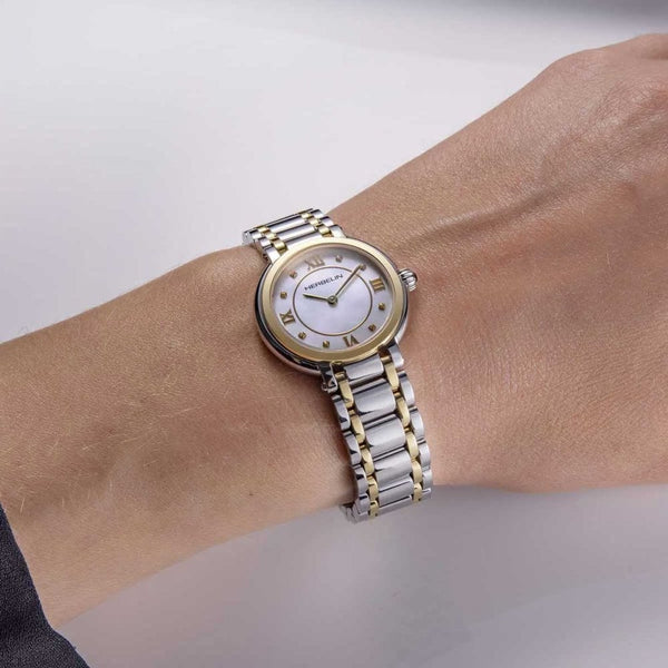 Herbelin Ladies GALET Diamond 28mm Two Tone Watch