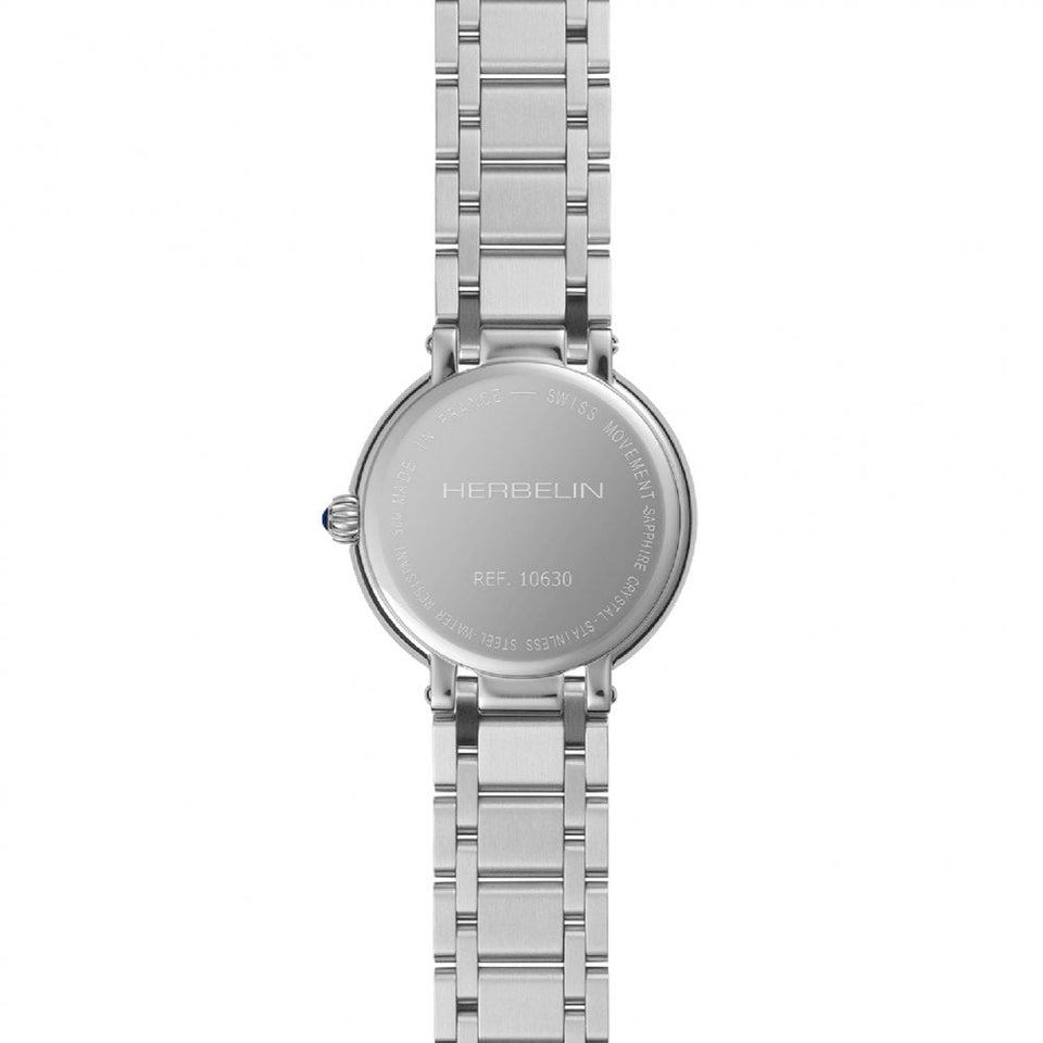 Herbelin Ladies GALET DIAMOND 31mm Two Tone Quartz Watch