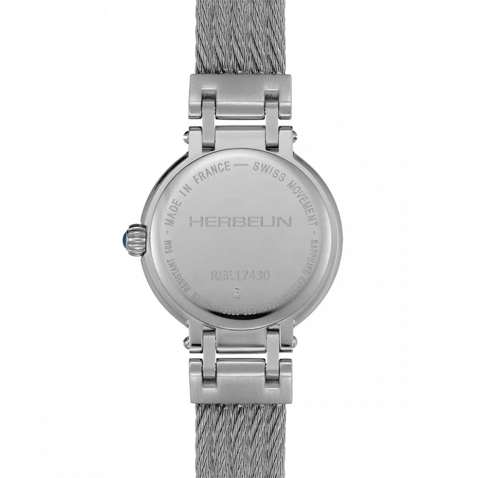 Herbelin Ladies GALET Mother of Pearl Dial 28mm Bracelet Watch