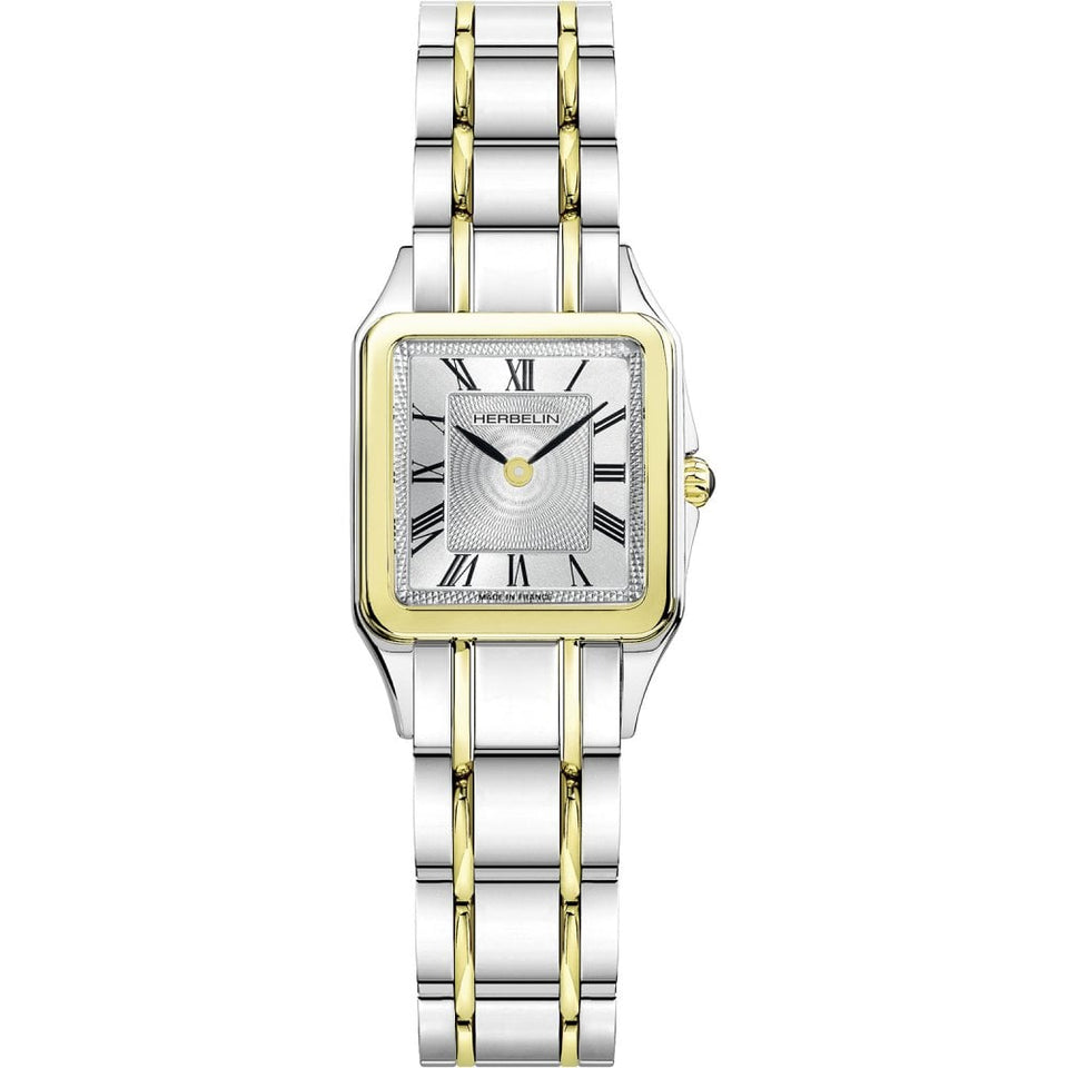 Herbelin Ladies LUNA 24mm Two Tone Quartz Watch