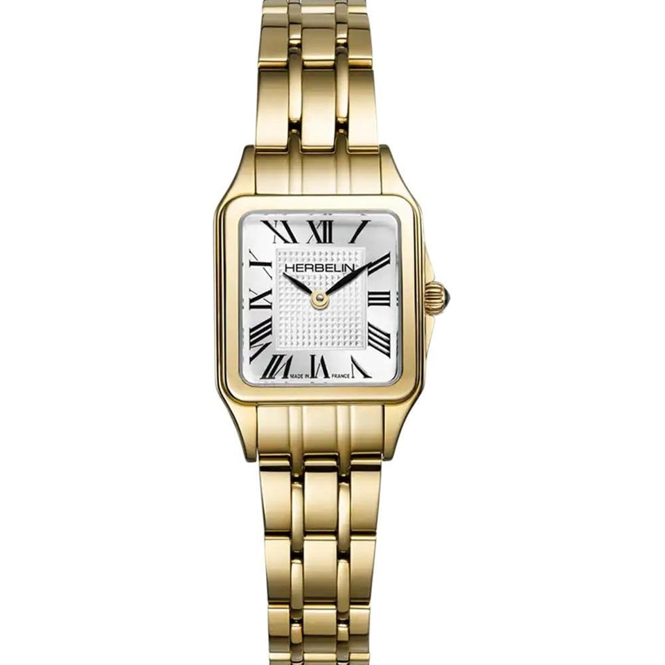 Herbelin Ladies LUNA Mini Gold Toned Bracelet Watch