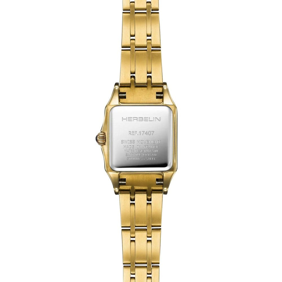 Herbelin Ladies LUNA Mini Gold Toned Bracelet Watch