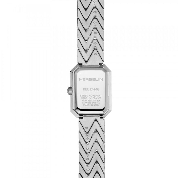 Herbelin Ladies OCTOGONE 20mm Mother of Pearl Quartz Watch