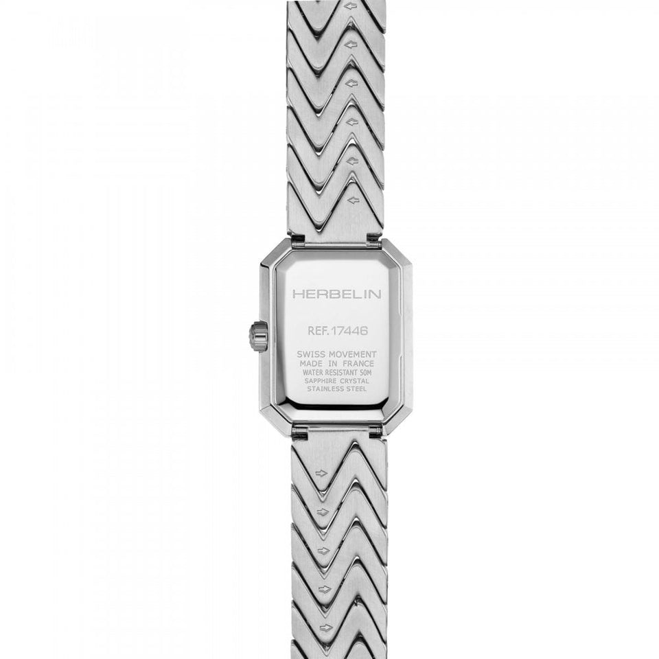 Herbelin Ladies OCTOGONE 20mm Mother of Pearl Quartz Watch