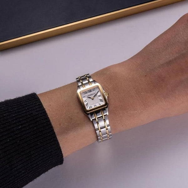 Herbelin LUNA Mini Gold Toned Two Tone Bracelet Watch
