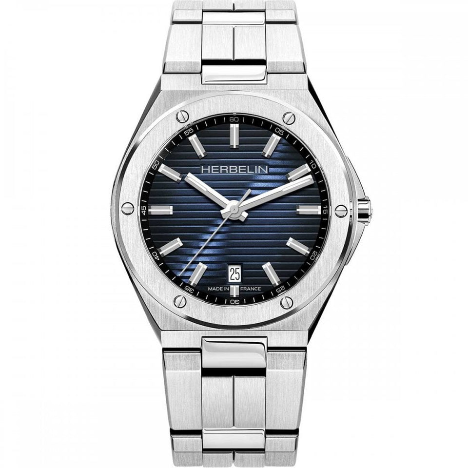 Herbelin Men's CAP CAMARAT Blue 40.5mm Quartz Watch