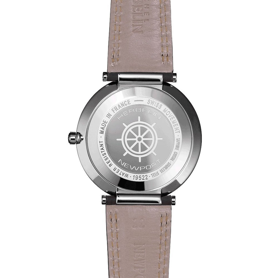 Herbelin Men's NEWPORT SLIM Quartz 40mm Watch