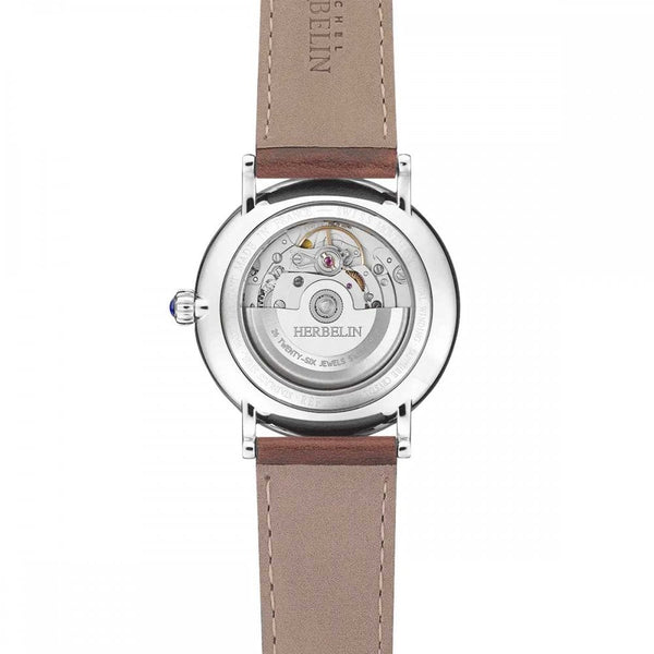 Herbelin Men's VINTAGE INSPIRATION 40mm Automatic Green Dial Watch