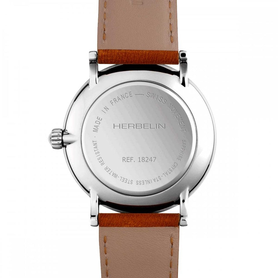 Herbelin Men's VINTAGE INSPIRATION 50's Quartz 40mm Watch