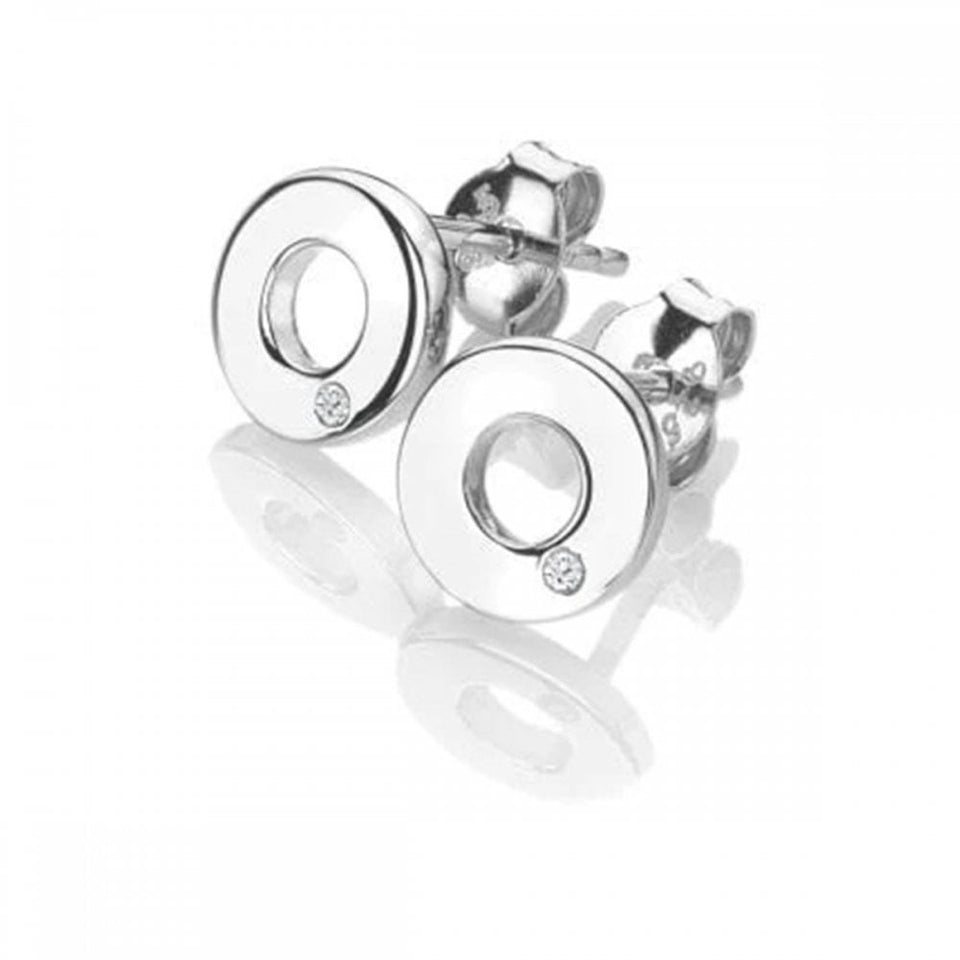 Hot Diamonds Amulet Open Circle Stud Earrings