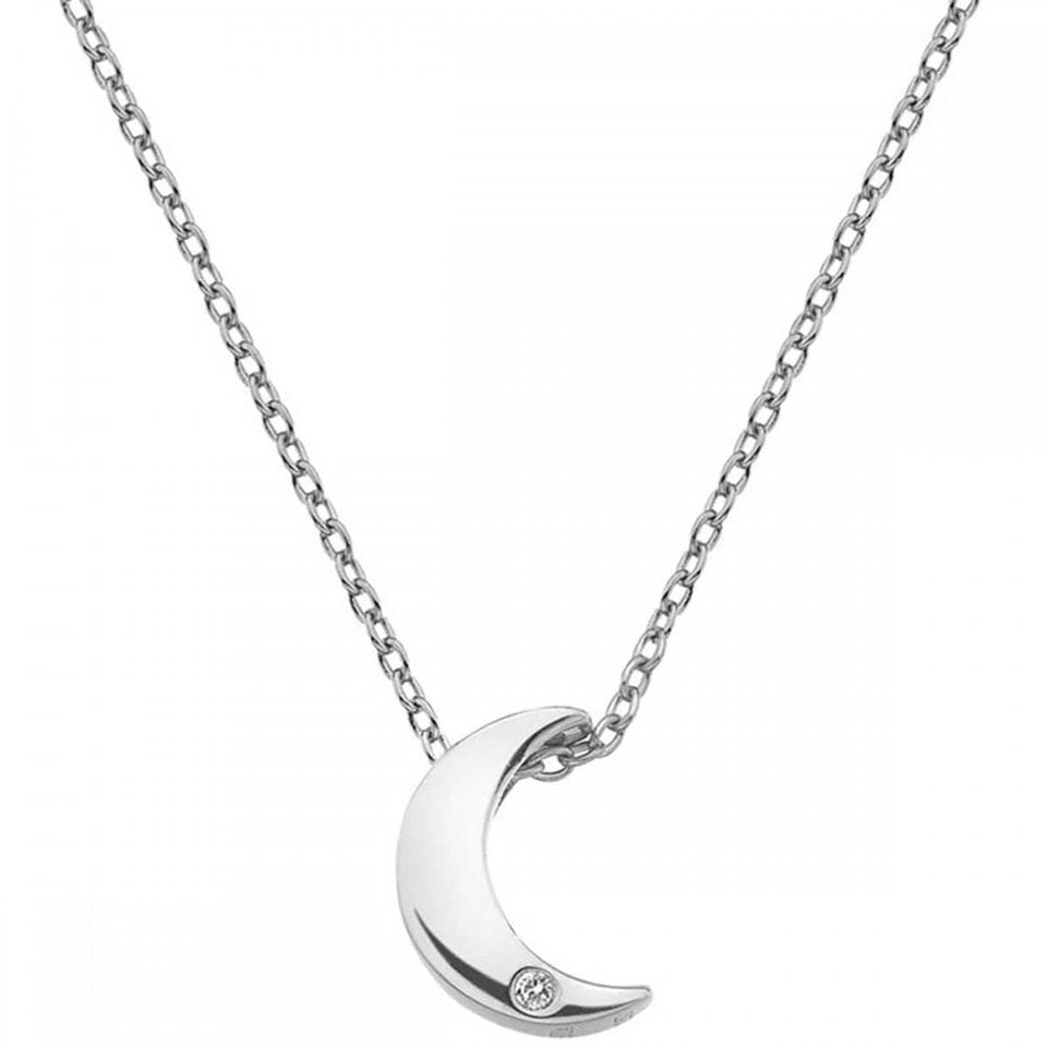 Hot Diamonds Amulets Cresent Moon Necklace