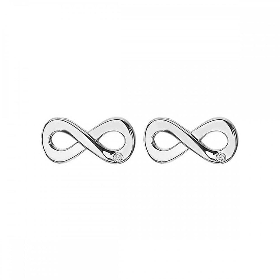 Hot Diamonds Amulets Infinity Stud Earrings