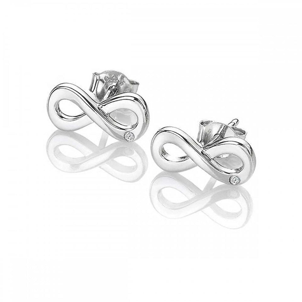 Hot Diamonds Amulets Infinity Stud Earrings
