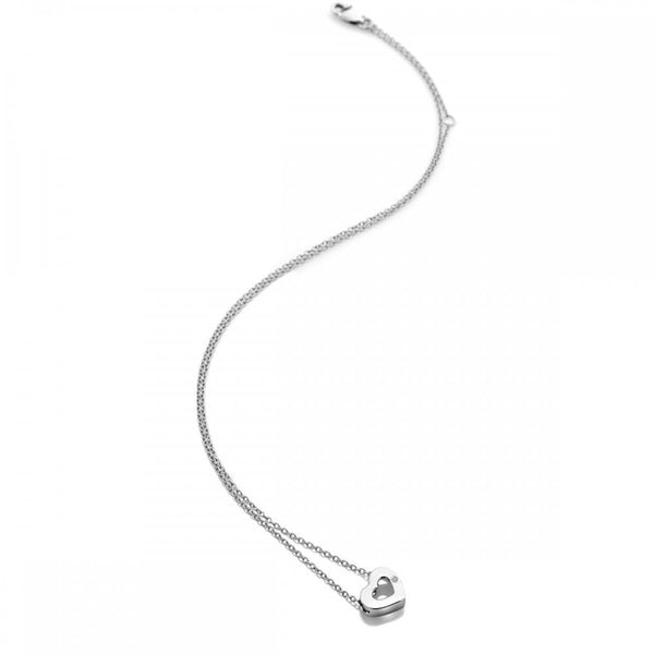 Hot Diamonds Amulets Open Hearts Necklace
