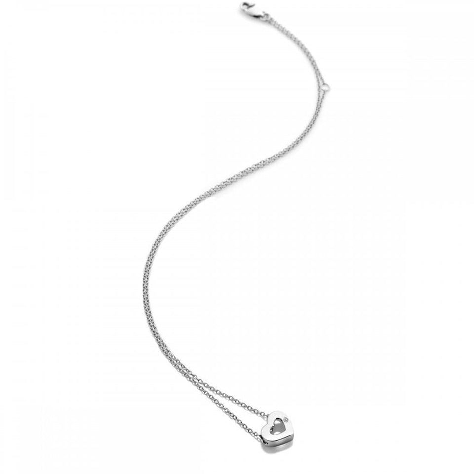 Hot Diamonds Amulets Open Hearts Necklace