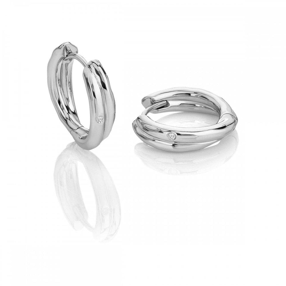 Hot Diamonds Aura Layered Hoop Earrings
