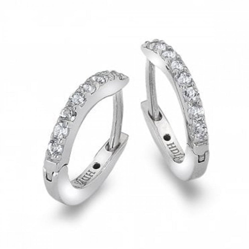 Hot Diamonds Constant Topaz Hoop Earrings