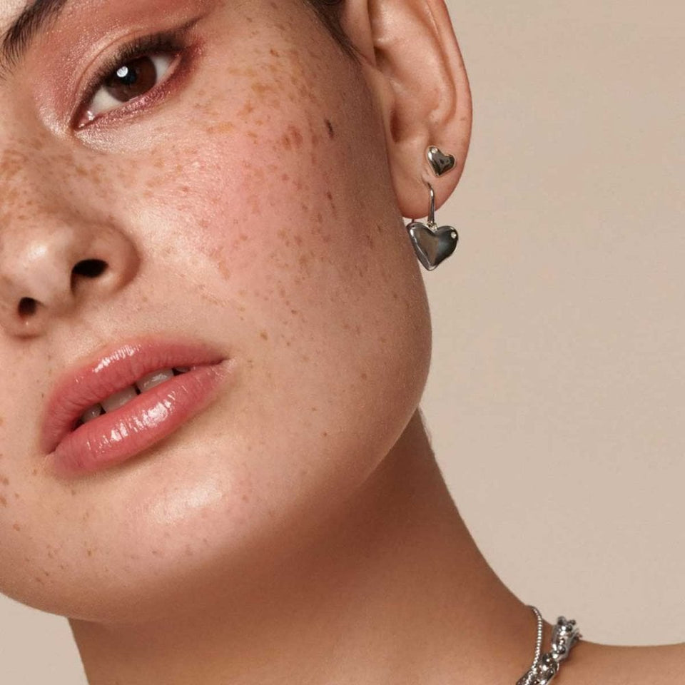 Hot Diamonds Desire Heart Hook Drop Earrings