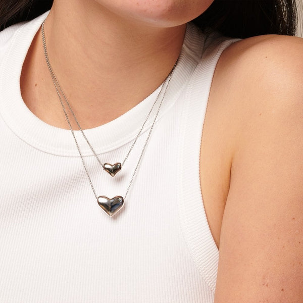 Hot Diamonds Desire Heart Sterling Silver Necklace