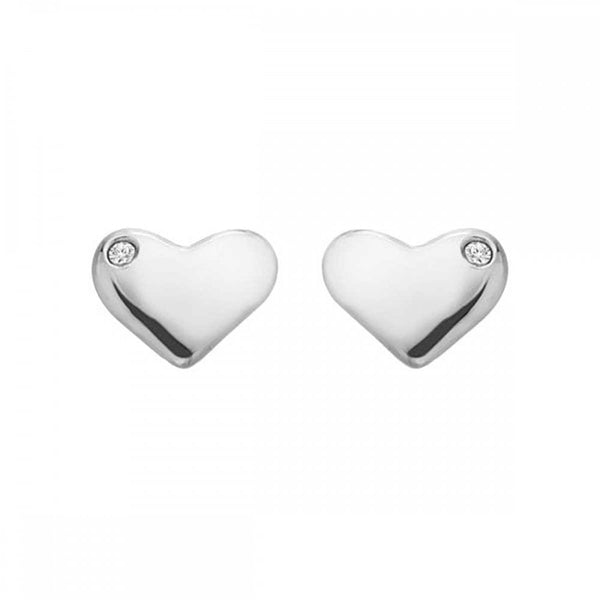 Hot Diamonds Desire Heart Stud Earrings