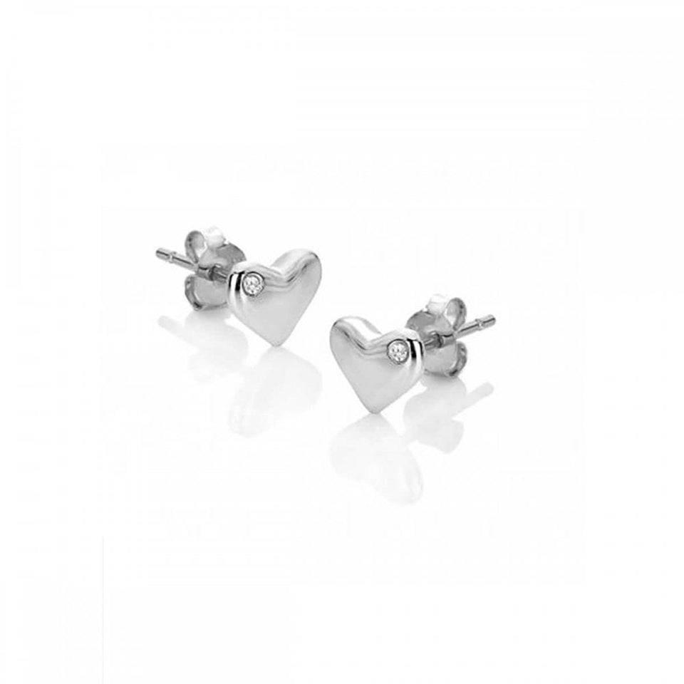 Hot Diamonds Desire Heart Stud Earrings