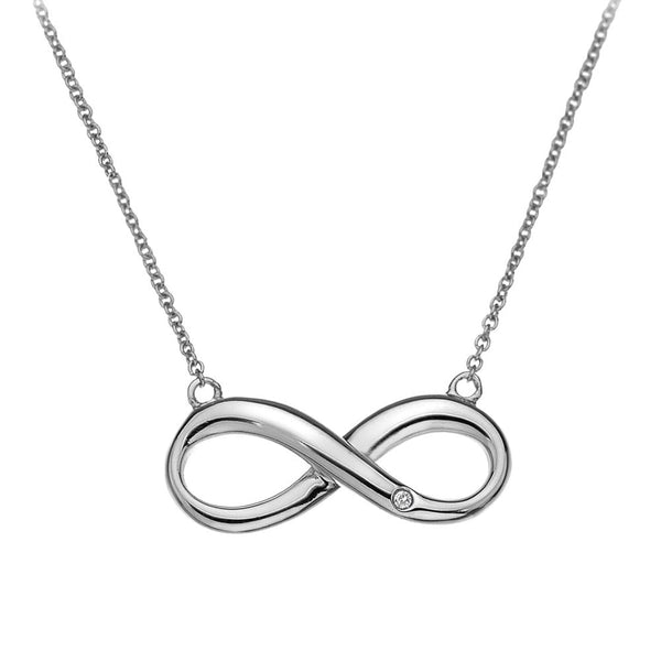 Hot Diamonds Forever Infinity Sterling Silver Necklace