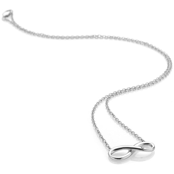 Hot Diamonds Forever Infinity Sterling Silver Necklace