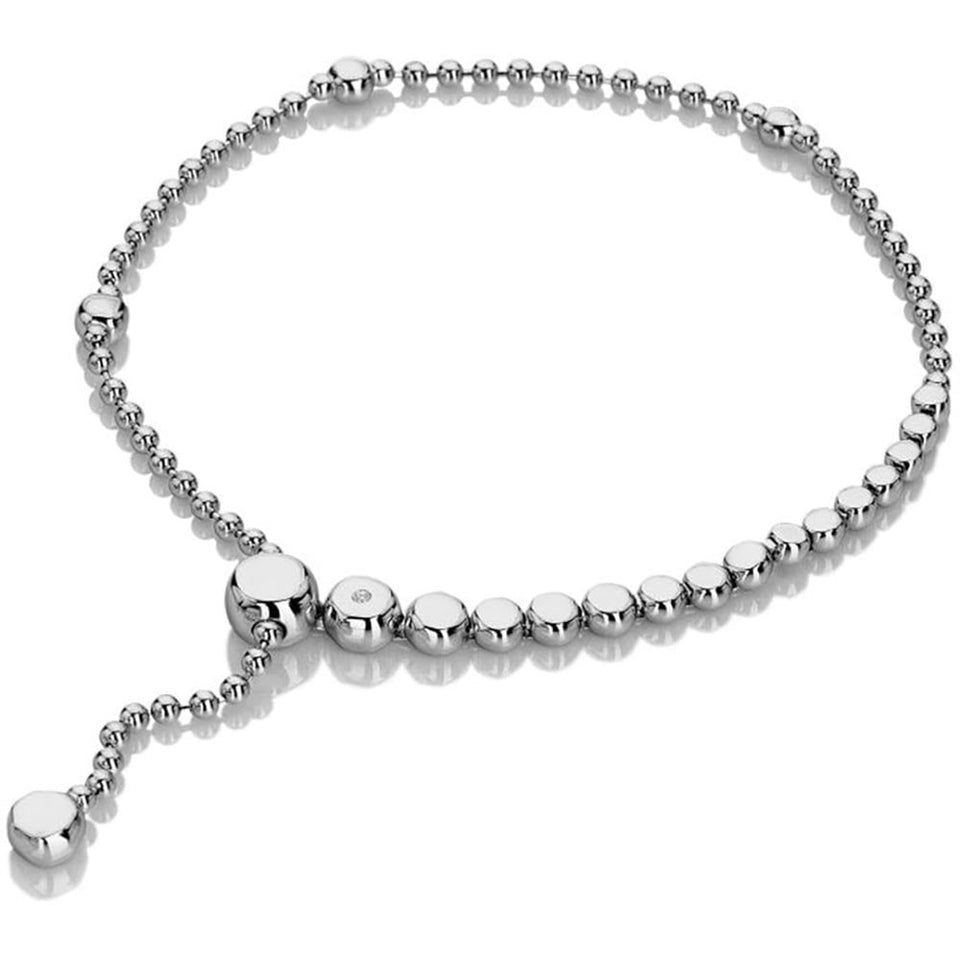 Hot Diamonds Graduated Beaded Slider Bracelet