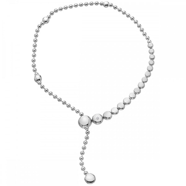 Hot Diamonds Graduated Beaded Slider Bracelet