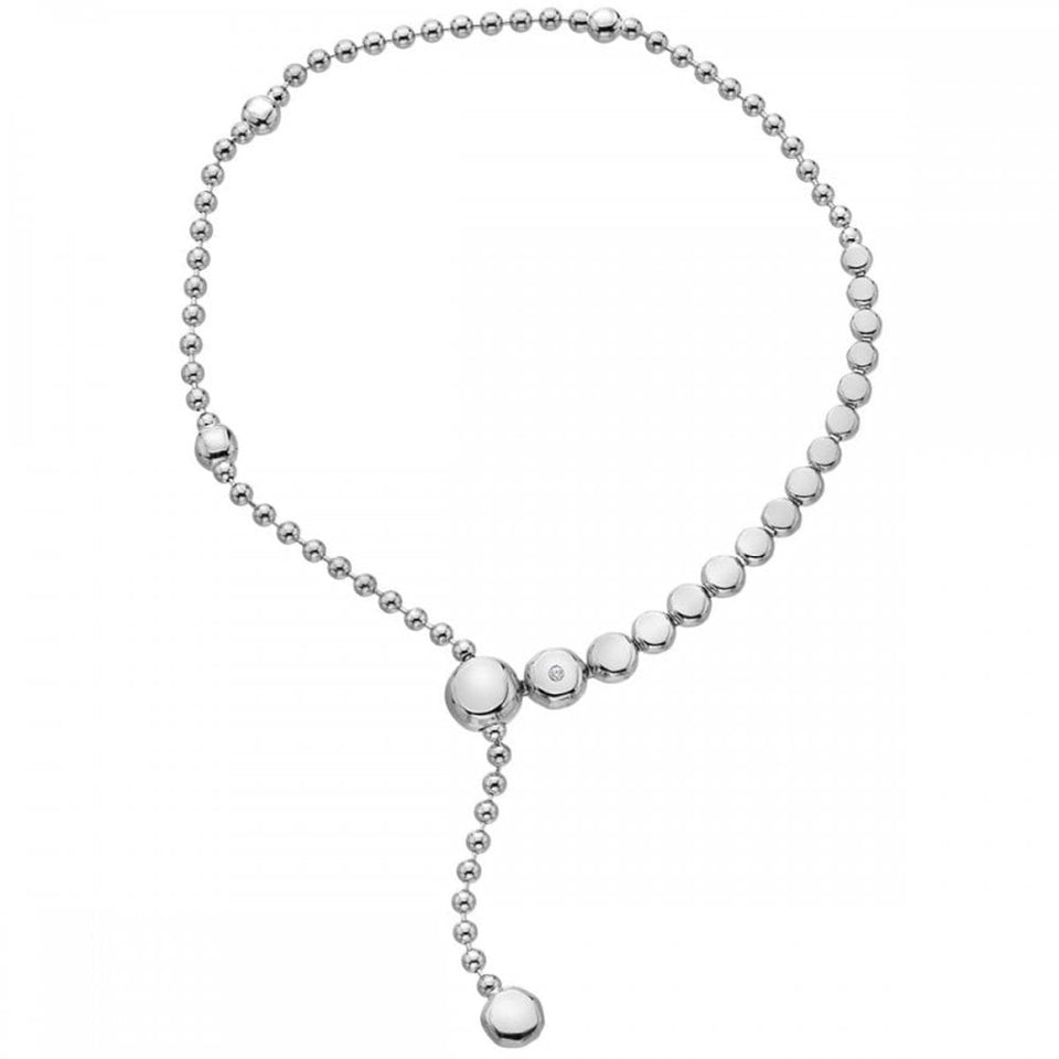 Hot Diamonds Graduated Beaded Slider Bracelet