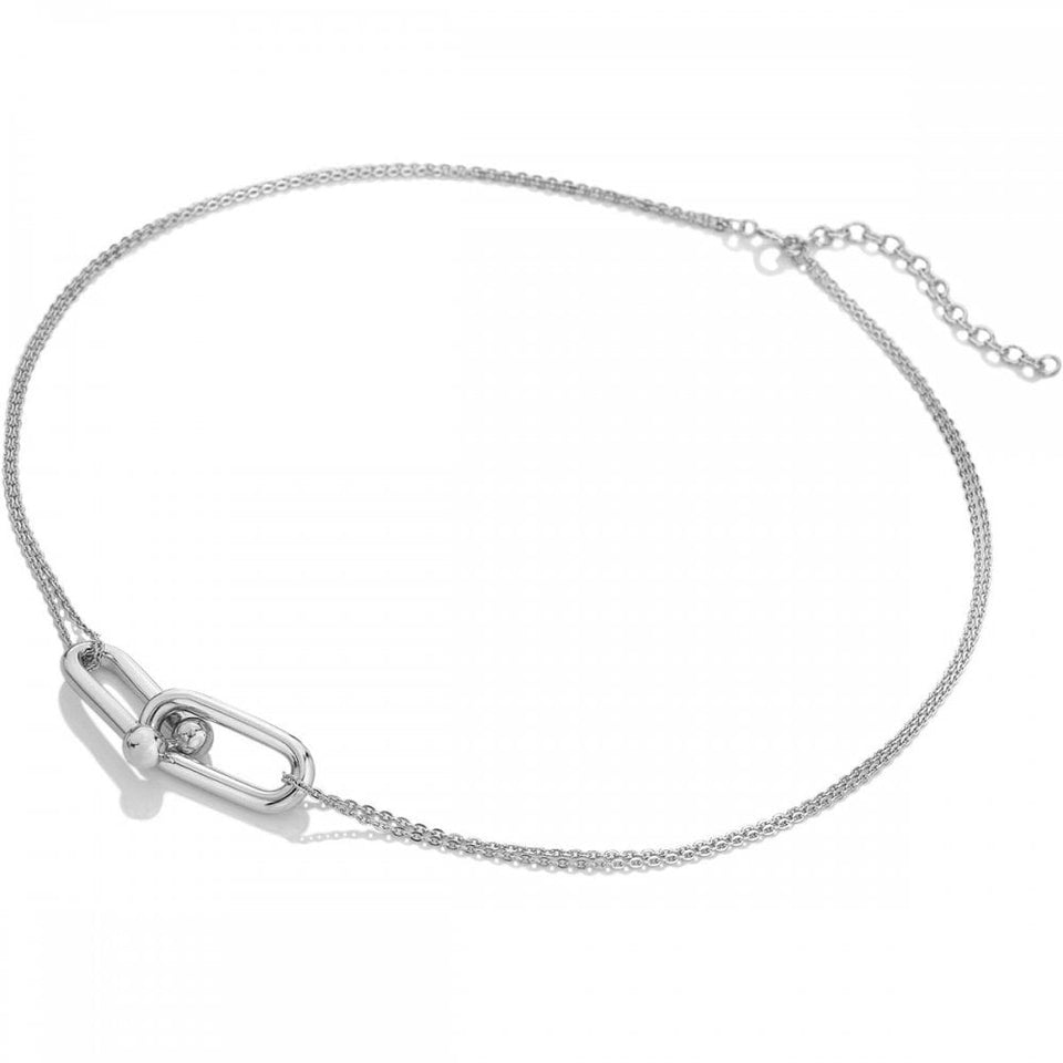 Hot Diamonds Icon Interlocking Links Necklace