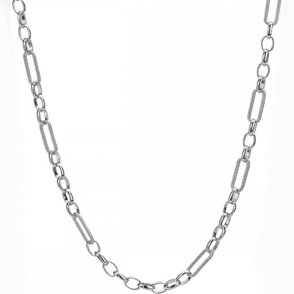 Hot Diamonds Linked Multi Interlocking Chain Necklace