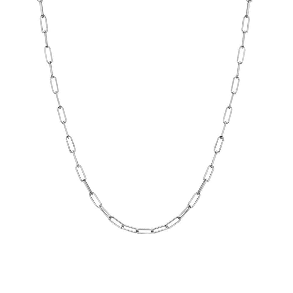 Hot Diamonds Linked Paperclip Chain Necklace